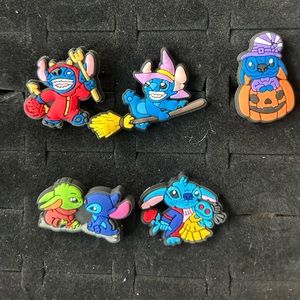Halloween Stitch Croc set of 6